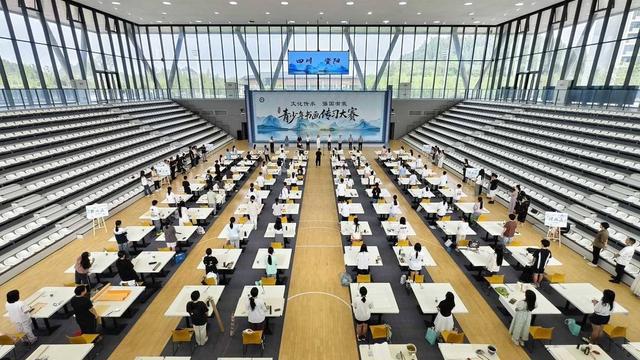 九游娛樂NineGame：以筆墨為橋梁四川資陽青少年書畫傳習大賽綻放文化新活力(圖2)