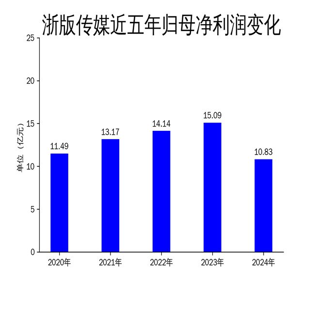浙版?zhèn)髅?024年財報：營收下滑412%凈利潤暴跌2826%(圖2)